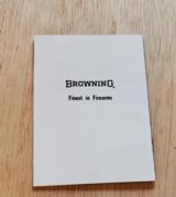 BROWNING .25 CALIBER AUTOMATIC PISTOL BOOKLET - 2 of 2