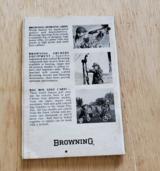 BROWNING SEMI-AUTOMATIC HIGH-POWER RIFLE BOOKLET - 2 of 2