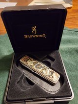 BROWNING GOLD GENTLEMENS KNIFE - 1 of 9