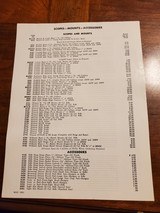 1961 SCOPES-MOUNTS-ACCESSORIES RETAIL SHEET - 2 of 2