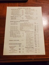 1970 BROWNING PRICE LIST - 2 of 2