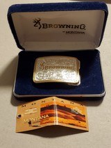 BROWNING WOMENS BELT BUCKLE BY MONTANA SILVERSMITHS - 5 of 11