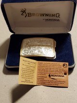 BROWNING WOMENS BELT BUCKLE BY MONTANA SILVERSMITHS - 6 of 11
