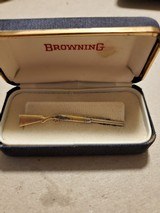 VINTAGE BROWNINGN SUPERPOSED TIE CLIP - 4 of 8