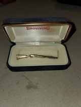 VINTAGE BROWNINGN SUPERPOSED TIE CLIP - 2 of 8