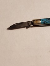 TINY TURQUOISE BROWNING KNIFE NECKLACE - 5 of 9