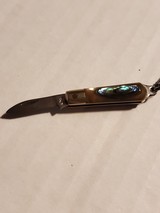 TINY ABALONE FOLDING KNIFE NECKLACE BY BROWNING - 3 of 7