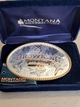 BROWNING 125 ANNIVERSARY BELT BUCKLE BY MONTANA SILVERSMITHS - 6 of 8
