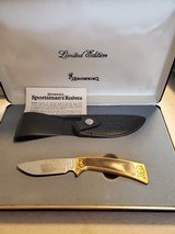 BROWNING LIMITED EDITION COLLECTOR KNIFE - 1 of 8