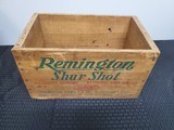 Remington Shur Shot Ammo Wooden Case - 1 of 2