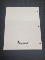 1991-92 Browning Fishing Wholesale Price List - 2 of 2