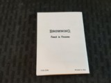 Browning .25 Caliber Booklet - 2 of 2