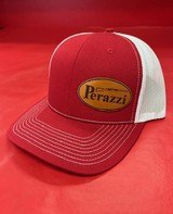 PERAZZI RED HAT WITH LEATHER PATCH - 1 of 3