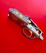 PERAZZI MX8 SCO GOLD RECEIVER, TRIGGER & FOREND IRON - PREOWNED - Image 4 of 8