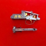 PERAZZI MX8 SCO GOLD RECEIVER, TRIGGER & FOREND IRON - PREOWNED - Image 1 of 8