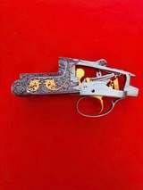 PERAZZI MX8 SCO GOLD RECEIVER, TRIGGER & FOREND IRON - PREOWNED - Image 8 of 8