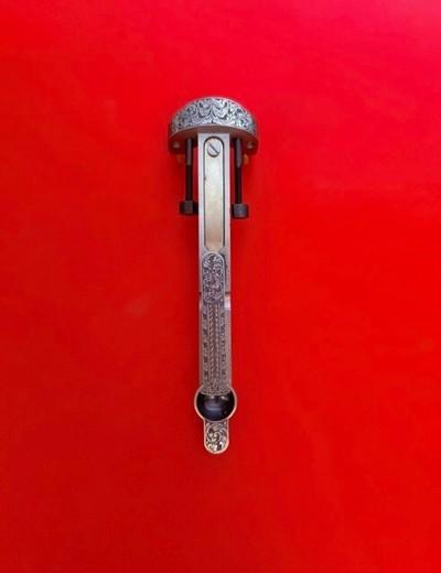 PERAZZI MX8 SCO GOLD RECEIVER, TRIGGER & FOREND IRON - PREOWNED - Image 7 of 8