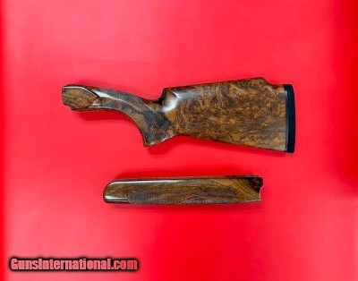 PERAZZI CUSTOM MX2000/8 SC3 12 GAUGE SPORTING STOCK & FOREND SET - PREOWNED