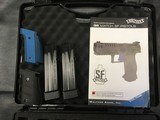 Walther Q5 SF Pro 9mm with 5 mags, holster, mag pouch, and extra grips - 2 of 6