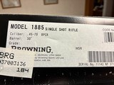 Browning 1885 BPCR 45-70 Single Shot Rifle in Excellent Condition - 11 of 14