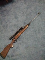 Winchester Model 70 .300 Win Mag, excellent condition, 98%+ with Redfield 3x-9x wide scope, - 1 of 5