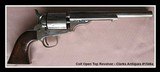 Colt Open-Top Revolver - Unfired Condition - Factory Nickel Finished - Circa 1871-1872 - 1 of 13