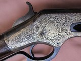 Winchester N.Y. Engraved 1866 SRC, Silver & Gold Plated - 7 of 13