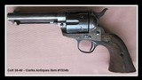 Colt SAA .38 WCF 4 3/4" Revolver, Made 1908 - 2 of 15