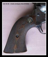 Colt SAA .38 WCF 4 3/4" Revolver, Made 1908 - 4 of 15