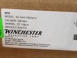 Winchester Model 70 Rifle 308 Win Super Grade AAA French Walnut - 14 of 15