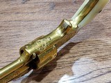 Marlin 38 Standard 1878 Revolver Factory Engraved 24kt Gold-Plated - Ultra Rare *REDUCED* - 11 of 21