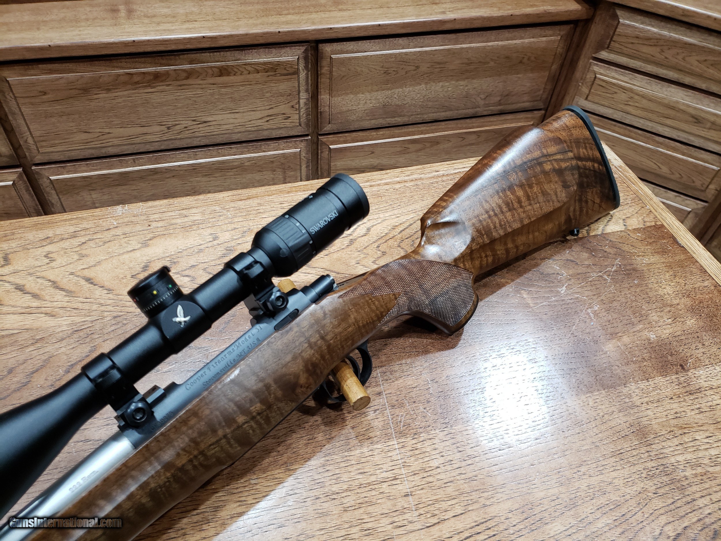 Cooper Model 51 Jackson Game 222 Rem w/ Swarovski Z3 4-12x50
