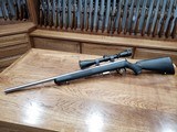 Savage 93R17 17 HMR Rifle Stainless w/ Varmint Barrel & Leupold VX-1 - 11 of 11