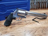 Smith & Wesson Model 500 Stainless Revolver 500 S&W Magnum 8" - 1 of 7