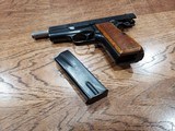 Fabrique Nationale FN Browning Hi-Power 9mm Belgium Pre-1960 Thumbprint Slide - 9 of 17