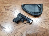 1968 Unfired Belgium Baby Browning 25 acp with zippered soft case - 8 of 9