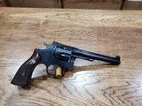 1953 Smith & Wesson K-22 Masterpiece 22LR Pre-Model 17 Revolver 6" - 1 of 16