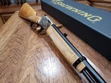 Browning BL-22 Grade II Maple AAA 22 S-L-LR Lever-Action Rifle - 4 of 12