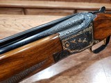 Browning Superposed Broadway Enhanced to Exhibition Grade by Master Engraver N. Hartliep 18kt 12 Ga 30" - 9 of 15