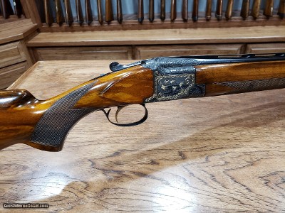 Browning Superposed Broadway Enhanced to Exhibition Grade by Master Engraver N. Hartliep 18kt 12 Ga 30"