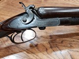 JP Clabrough & Bros 12 Gauge SxS Side Lever Hammer Shotgun - 6 of 18