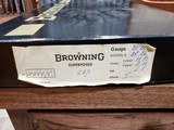 1975 Belgium Browning Superposed Diana Grade V 20 Gauge Combo 26