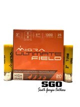 MIGRA ULTIMATE FIELD 20 GAUGE 3'' SHELL 1300 FPS 1-1/4 OZ STACKED #6/8 SHOT 250 ROUNDS - 2 of 2