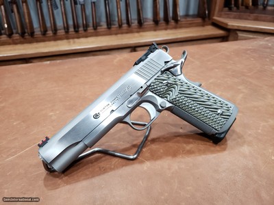 Colt Custom Shop 1911 Series 70 Custom Competition .45 acp Stainless Steel