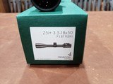 Swarovski Z5i+ 3.5-18x50 P L BT Riflescope Plex-I Reticle - 5 of 5