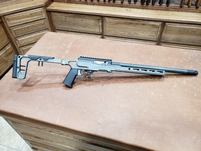 Volquartsen Summit Rifle 22 WMR La Chassis Folding Stock 16.75 Threaded