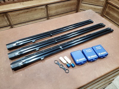 Krieghoff 3-Barrel Set for K20 Pro Sporter Shotguns 20, 28, & 410 Gauge w/ Chokes