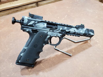 Volquartsen Black Mamba 22 LR Camo 4-1/2