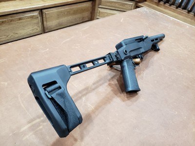Volquartsen ENV-9 22 LR Pistol Folding Brace Suppressor Ready - Image 4 of 10