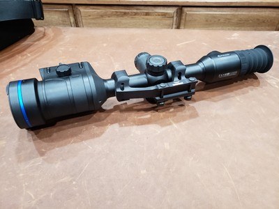 Pulsar Thermion 2 LRF XP60 Thermal Riflescope w/ Warne QD 30mm Mount - Image 8 of 10